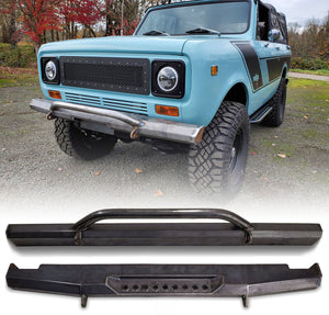 71-80 SCOUT II / TRAVELER / TERRA HARVESTER FRONT REAR BUMPER SET